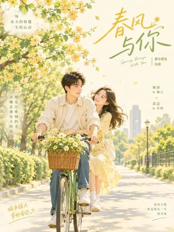 春风十里不如你 短剧封面 - 免费黄果短剧